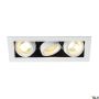 SLV KADUX 115531 Beépíthető spotlámpa 3x50W/GU10 IP20