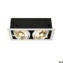 SLV KADUX 115551 Beépíthető spotlámpa 2x75W/GU10/ES111 IP20