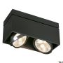 SLV KARDAMOD 117110 Felületi spotlámpa 2x75W/GU10/ES111 IP20