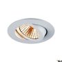 SLV NEW TRIA 1007385 Beépíthető spotlámpa 1x8.3W/LED 2700K 705lm IP20