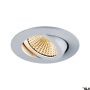 SLV NEW TRIA 1007425 Beépíthető spotlámpa 1x11W/LED 1800K|3000K 700lm IP20