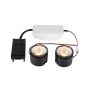SLV NEW TRIA® 1008005 Beépíthető spotlámpa 2x13.6W/LED 2700K 1220lm
