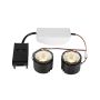SLV NEW TRIA® 1008006 Beépíthető spotlámpa 2x13.6W/LED 3000K 1280lm