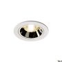 SLV NUMINOS® DL S 1003807 Beépíthető spotlámpa 1x8.6W/LED 3000K 700LM IP20/IP44