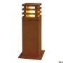 SLV RUSTY 229420 Állólámpa 1x11W/E27 IP55