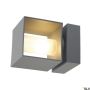 SLV SQUARE 1000335 Fali lámpa 1x42W/G9 IP44