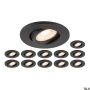 SLV UNIVERSAL DOWNLIGHT 1007273 Beépíthető spotlámpa 1x8W/LED 2700K|3000K|4000K|6500K 560lm|610lm|680lm|640lm IP20