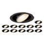 SLV UNIVERSAL DOWNLIGHT 1008066 Beépíthető spotlámpa 12x7W/LED 2700K/3000K/4000K/6500K 670lm|680lm|690lm|680lm