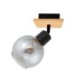 Italux Barel SPL-67535-1-BK-WO Spotlámpa 1x40W/E27 IP20