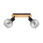 Italux Barel SPL-67535-2-BK-WO Spotlámpa 2x40W/E27 IP20