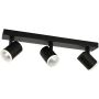Italux HELVIA SPL-31991-3B-BK Spotlámpa 15W/LED 4000K 1500LM IP20
