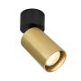 Italux Nesto SPL-23436-1R-BK-BRSS Spotlámpa 1x10W/GU10 IP20