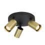 Italux Nesto SPL-23436-3R-BK-BRSS Spotlámpa 3x10W/GU10 IP20