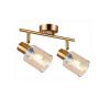 Italux Santia SPL-65342-2-BRO-AMB Spotlámpa 2x40W/E14 IP20
