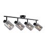 Italux Sardo SPL-5581-4-BK-SG Spotlámpa 4x40W/E14 IP20
