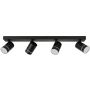 Italux SELMA SPL-31983-4B-BK Spotlámpa 20W/LED 4000K 1240LM IP20