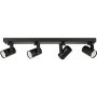 Italux SPIELA SPL-31993-4B-BK Spotlámpa 4x35W/GU10 IP20