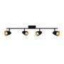 Italux Tino SPL-36748-4-BK-GD Spotlámpa 4x10W/GU10 IP20