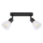 Light Prestige Malta LP-877/2W BK Spotlámpa 2x40W/E14 IP20