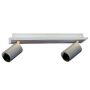 Light Prestige Parma LP-0612/2WS WH Spotlámpa 2x50W/GU10 3000K|4000K|6000K IP20