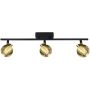 Italux Lafin SPL-45379-3-BK-BRSS Spotlámpa 3x10W/GU10 IP20
