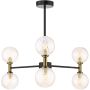 Dar Lighting Takara TAK0654-25 Plafonlámpa 6x40w/G9 ip20