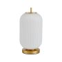 Italux Olmeto TB-28798-1-GD-WH Asztali lámpa 1x40W/E27 IP20