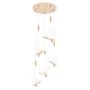 King Home BUTTERFLY DISC XCP8737-5 Függőlámpa 5x11W/LED 3000K 4400LM IP20