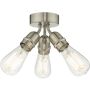 Dar Lighting Yao YAO0338 Plafonlámpa 3x60w/e27 ip20