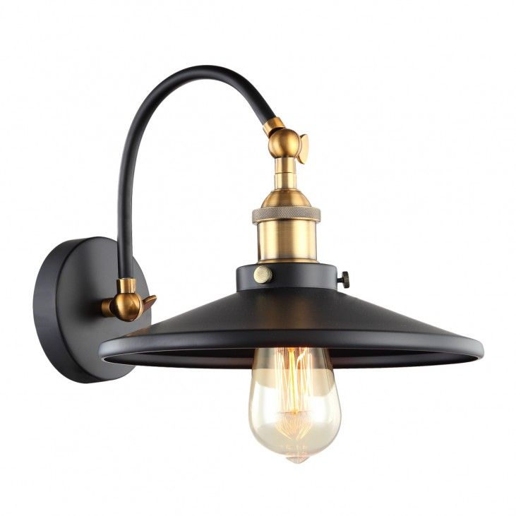 Italux-VERDA-MBM-3458/1 BK+GD-ITXMBM-3458/1 BK+GD