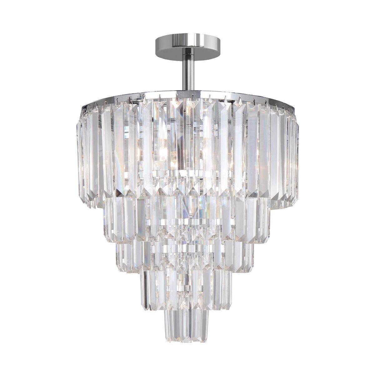 Zuma Line-AMEDEO-FC17106/6+3+1-CHROME+CL-ZUMFC17106/631CHRECL