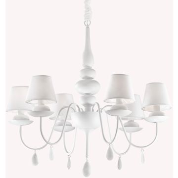 Ideal Lux BLANCHE 035581 Csillár 6x40W/E14 ip20