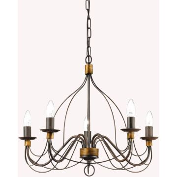 Ideal Lux CORTE 057187 Csillár 5x40W/E14 ip20