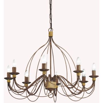 Ideal Lux CORTE 057194 Csillár 8x40W/E14 ip20