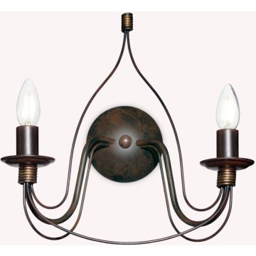 Ideal Lux CORTE 057200 Fali lámpa 2x40W/E14 ip20
