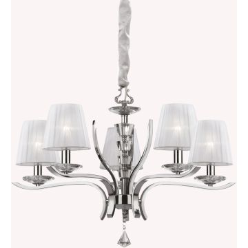 Ideal Lux PEGASO 066448 Csillár 5x28W/E14 ip20