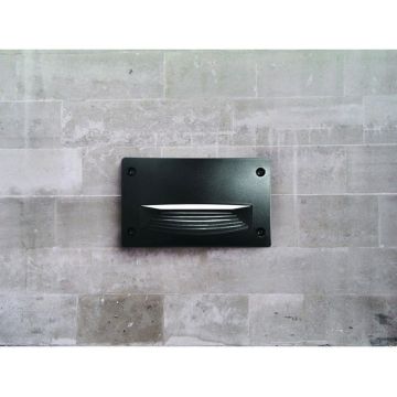 Novolux DEVON 084I-G31X1A-02 Beépíthető lépcsőházi lámpa 1x3W/GX53 350LM IP66