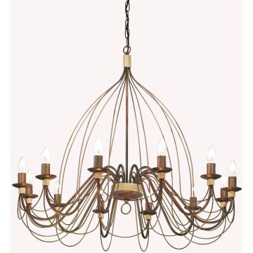 Ideal Lux CORTE 097671 Csillár 12x40W/E14 ip20