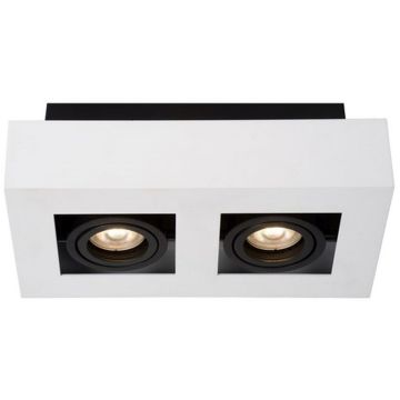 Lucide XIRAX 09119/11/31 Felületi spotlámpa 2x5w/gu10 2200k 320lm ip20