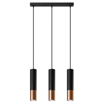 Sollux LOOPEZ 3L SL.0948 Függőlámpa 3x40W/GU10 IP20
