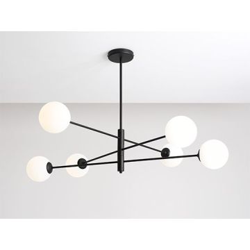 Aldex HOMME 1090PL_K1 Plafonlámpa 6x60W/E14