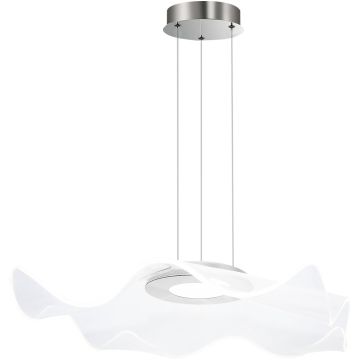 Altavola Design VELO LA101/P2_chrom Függőlámpa 1x30W/LED 3000K 1800lm IP20