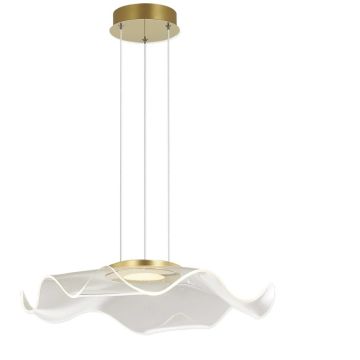 Altavola Design VELO LA101/P2_gold Függőlámpa 1x30W/LED 3000K 1800lm IP20