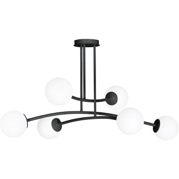 Emibig HALLDOR 1024/6 Plafonlámpa 6x40W/E14 IP20