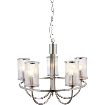 Endon Henbury 100014 Csillár 5x6w/e14 ip20