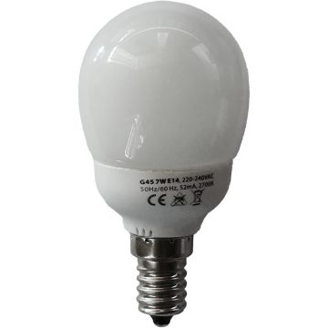 Prezent CFL BULBS 1074 BULB Villanykörte 7w/e14 2700k 290lm