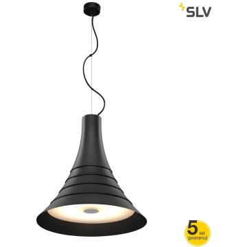 SLV BATO 1000435 Függőlámpa 1x30W/LED 2700K 1450LM IP20