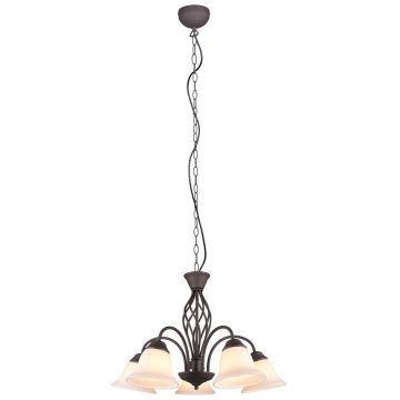 Trio RUSTICA 101000524 Csillár 5x40w/e14 ip20