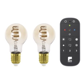 Eglo LEDE27 110312 Villanykörte 2x4.9W/E27 2200-6500K ip20