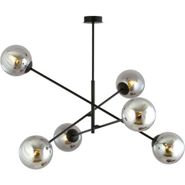 Emibig LINEAR 1167/6 Plafonlámpa 6x40W/E14 IP20